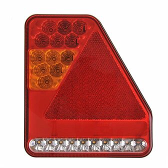 Rucklicht 5 Funktionen 208x188mm 22LED rechts UK