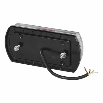 Rucklicht 5 Funktionen 225 x 105 mm 43LED links