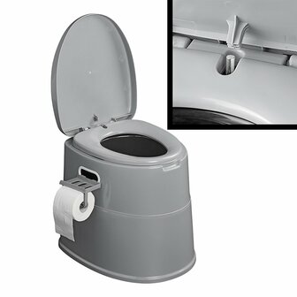 Mobile Toilette teilbar