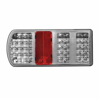 Rucklicht 5 Funktionen 225x105mm 43LED links