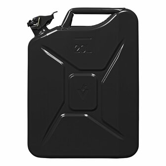 Kanister 20L Metall schwarz UN-TuV GS gepruft