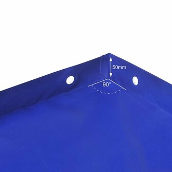 Anhangerabdeckung mit Gummizug 2575x1345x50mm