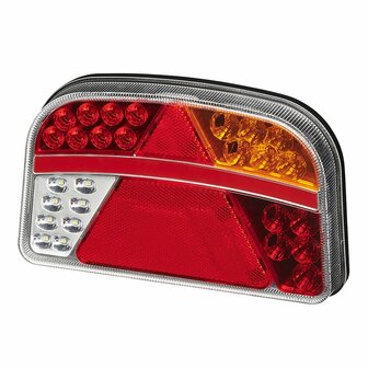 Rucklicht 6 Funktionen 240x150mm LED rechts