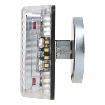 Anhangerbeleuchtungssatz LED 4F mit Magneten 7 5+2 5M Kabel 13P.