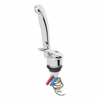 Mischbatterie Keramik Samba  dia 33 mm Chrom
