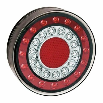 Rucklicht 12 24V 4 Funktionen 125mm LED