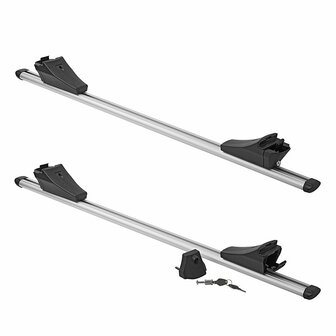 Dachrelingtrager fur geschlossene Dachreling 120cm Aluminium 75kg