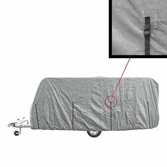 Wohnwagenabdeckung Basic Line 6.40-7.01M 235cm