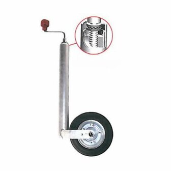 Bugrad Plus  dia 48 mm Vollgummireifen 200 x 50 mm 150 kg