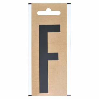Buchstabenetikett F10cm