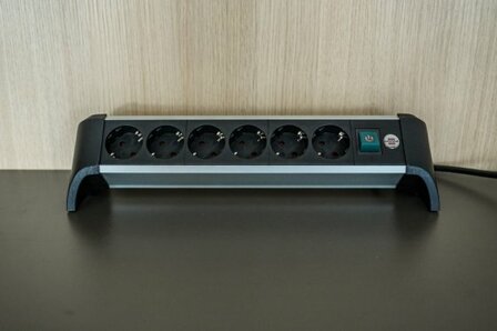 Steckdosenleiste 6-fach 3m H05VV-F 3G1,5