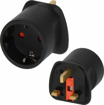 Reisestecker Schutzkontakt GB