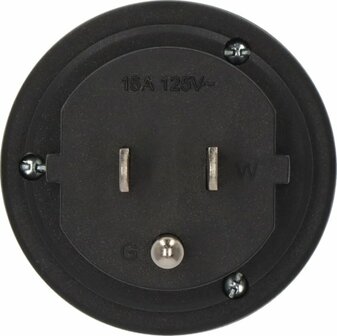 Reisestecker Schutzkontakt USA