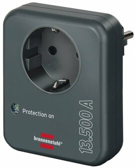 uberspannungsschutzadapter 13.500A Anthrazit