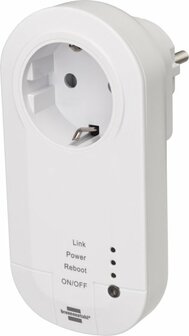 WiFi Steckdose mit 433MHz Sender WA 3600 LRF01 433