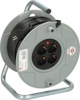 Kabeltrommel AK 260 50 m H05VV-F 3G1,5 im Einzelkarton