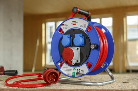 Garant CEE 1 IP44 Kabeltrommel 25m N07V3V3-F5G1,5