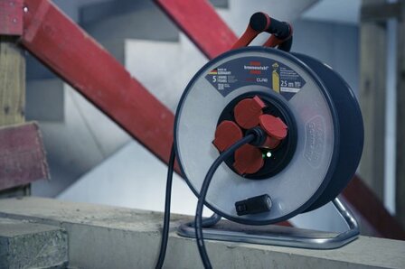 Professional SteelCore Kabeltrommel SC 2100 IP44, 25m H07RN-F 3G1,5