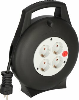 Kabelbox VL2-X 4-fach 10m H05VV-F3G1.5 schwarz lichtgrau