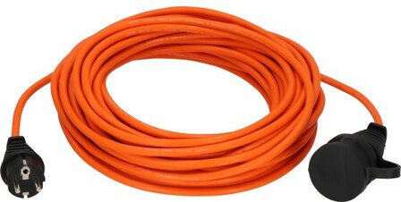 Verlangerungskabel IP44 20m AT-N05V3V3-F 3G1,5 orange