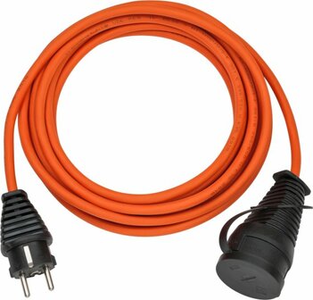 Verlangerungskabel IP44 5m AT-N05V3V3-F 3G1,5 orange