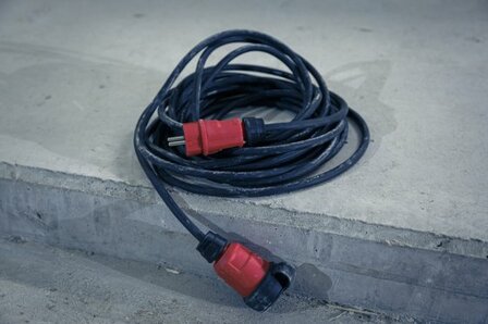 Verlangerungskabel VN 1100 IP44, 10m schwarz H07RN-F 3G1,5