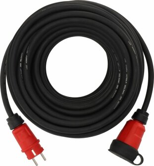 Verlangerungskabel VN 2200 IP44, 25m schwarz H07RN-F 3G2,5