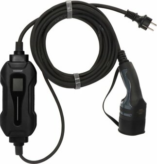 Tragbares EV Ladegerat Typ 2 Schutzkontakt 2,3KW mit 8m Kabel