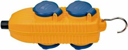 Steckdosen-Powerblock 230V 16A IP54 4-fach