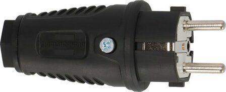 Schutzkontakt-Gummistecker 230V 16A IP54