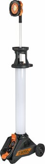 360&deg; LED Baustrahler TU 23050 M 23700lm+3200lm, IP54, 5m H07RN-F 3G1,5