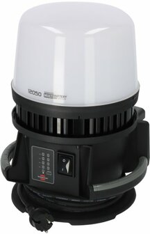 Professional Multi Battery LED 360&deg; Hybrid Baustrahler 12050 MH, 12000lm, IP54