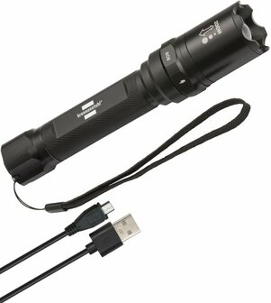 Akku-Fokus-Selektor- LED-Taschenlampe TL 400 AFS, IP44, CREE-LED, 430lm