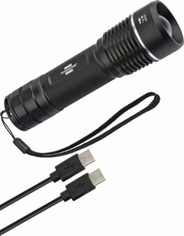 Akku-Fokus LED Taschenlampe TL 1201 AF, 1200lm, IP67