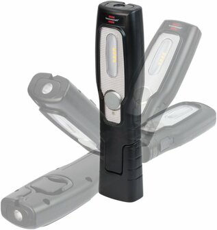 LED Akku-Handleuchte HL 201 A 250+70lm, knickbar