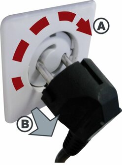 Steckdosen-Beruhrschutz, Inhalt 6 Stuck