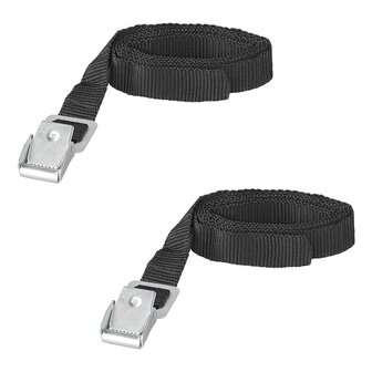 Bindebander mit Metallschnalle  18 mm  100 cm  2er-Set