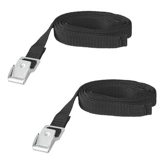 Bindebander mit Metallschnalle  18 mm  200 cm  2er-Set