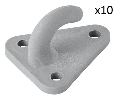 Seilhaken Kunststoff 45x39mm x10&nbsp;Stuck