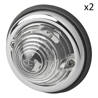 Begrenzungsleuchte wei&szlig; 70mm PM&nbsp;x2 Stuck