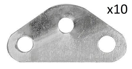 Dreieckscheren-Leitungsspanner x5 stuks