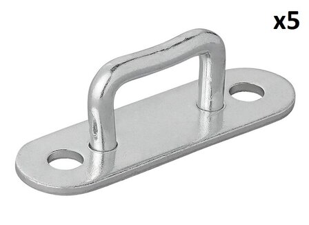 Planenose rechteckig 24mm x5 stuck