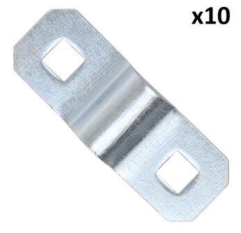 Montagehalterung fur D-Ring 6 mm x10 Stuck