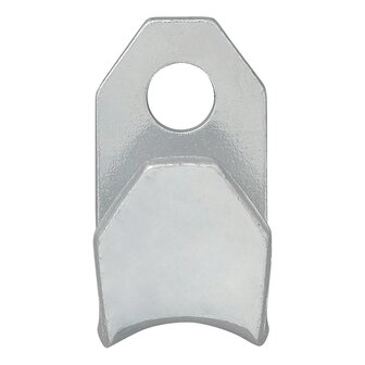 Schraubhaken Metall 37 x 25 x 3 mm x5 Stuck