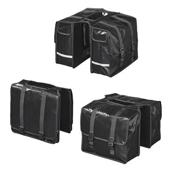 Doppelte Fahrradtasche 40L wasserdicht
