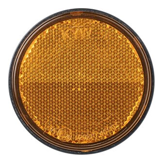 Reflektor orange 60 mm mit 5-Schraube x10 Stuck