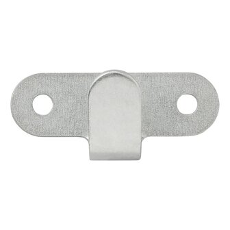 Seilhaken aus Metall 65x27 mm gebogen x10 Stuck