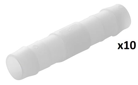 Schlauchtulle gerade 12 mm x10 Stuck