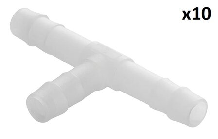 Schlauchtulle T-Stuck 8 mm x10 Stuck