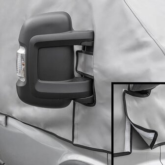 Fensterabdeckung grau fur Fiat Ducato X250 von 06-2006 bis 2014